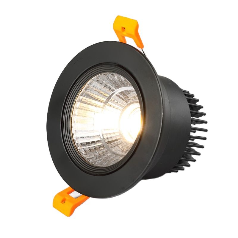 Dimmable Recessed LED Downlights 5W 7W 9W 12W 15W 18W COB LED Ceiling Spotlights ac110V~220V LED Ceiling Lamps Indoor Lighting