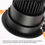 Dimmable Recessed LED Downlights 5W 7W 9W 12W 15W 18W COB LED Ceiling Spotlights ac110V~220V LED Ceiling Lamps Indoor Lighting