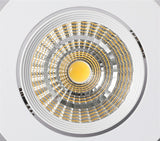 Dimmable Recessed LED Downlights 5W 7W 9W 12W 15W 18W COB LED Ceiling Spotlights ac110V~220V LED Ceiling Lamps Indoor Lighting