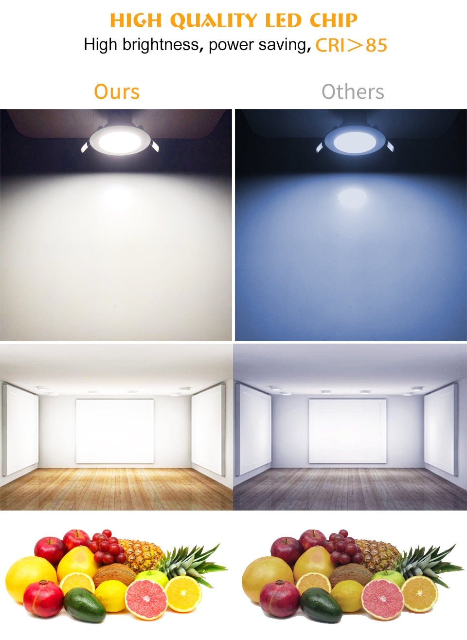 7W LED Downlight RGBW Dimmable Smart Lamp LED Ceiling Light Spotlight Color Changing bulb with Remote Control AC 220V 110V IP44