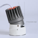 Aisilan LED Recessed Square Four-head Ceiling Plaster Spotlight Embedded Gypsum Downlight 28W Home For Indoor Living room Bedroom