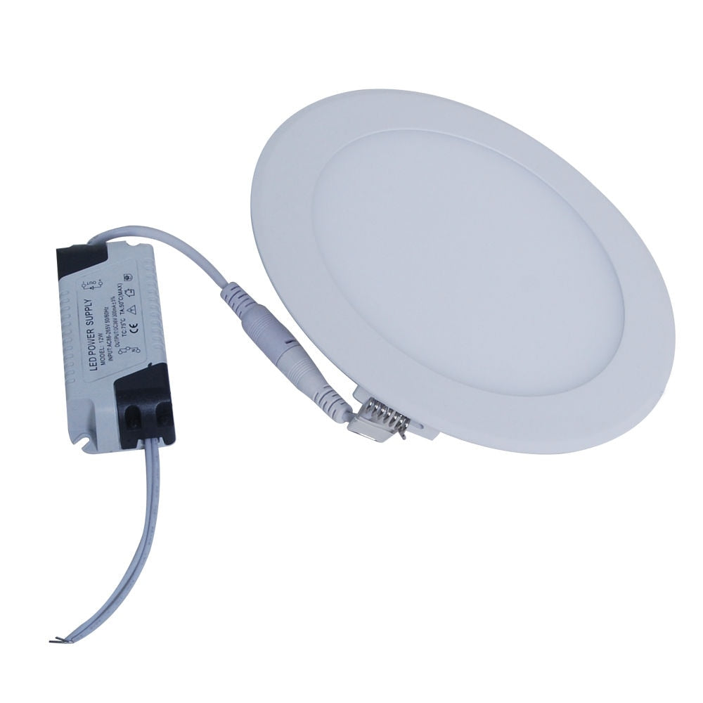 Ultra thin LED Panel Light SMD2835 3W 4W 6W 9W 12W 15W 18W 10X AC 85-265V Round Lighting LED Downlight
