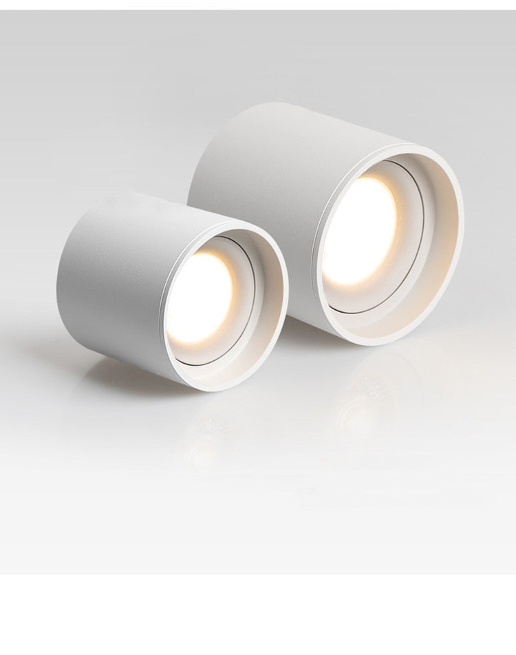 LED Ceiling Chandelier Downlight Surface Mounted Downlight Free Of Hole No Main Lighting Living Room Household Ceiling Corridor