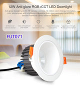 MiBoxer FUT060/061/062/063/064/065/066/068/069/070/071/072 LED Downlight Spotlight Dimmable RGB+CCT 50/60Hz6W/9W/12W/15W/18W/25W