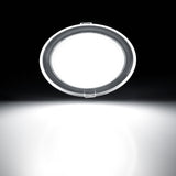 LED Ceiling Light Recessed Ceiling Light No-Flicker 500LM LED Downlight Round Lighting for Bedrooms Offices Restaurants Shopping