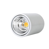 LED Downlight COB Spotlight AC85-265V 5W 7W 12W 20W 25W Adjustable Angle Aluminum Surface Mounted Light Indoor Lighting Dimmable