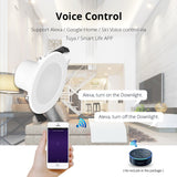 Benexmart Apple Homekit Smart LED Downlight 2.5 3.5 4 6 Inch Round Ceiling Lamp RGBCW Dimmable Spotlight Siri Alexa Google Home