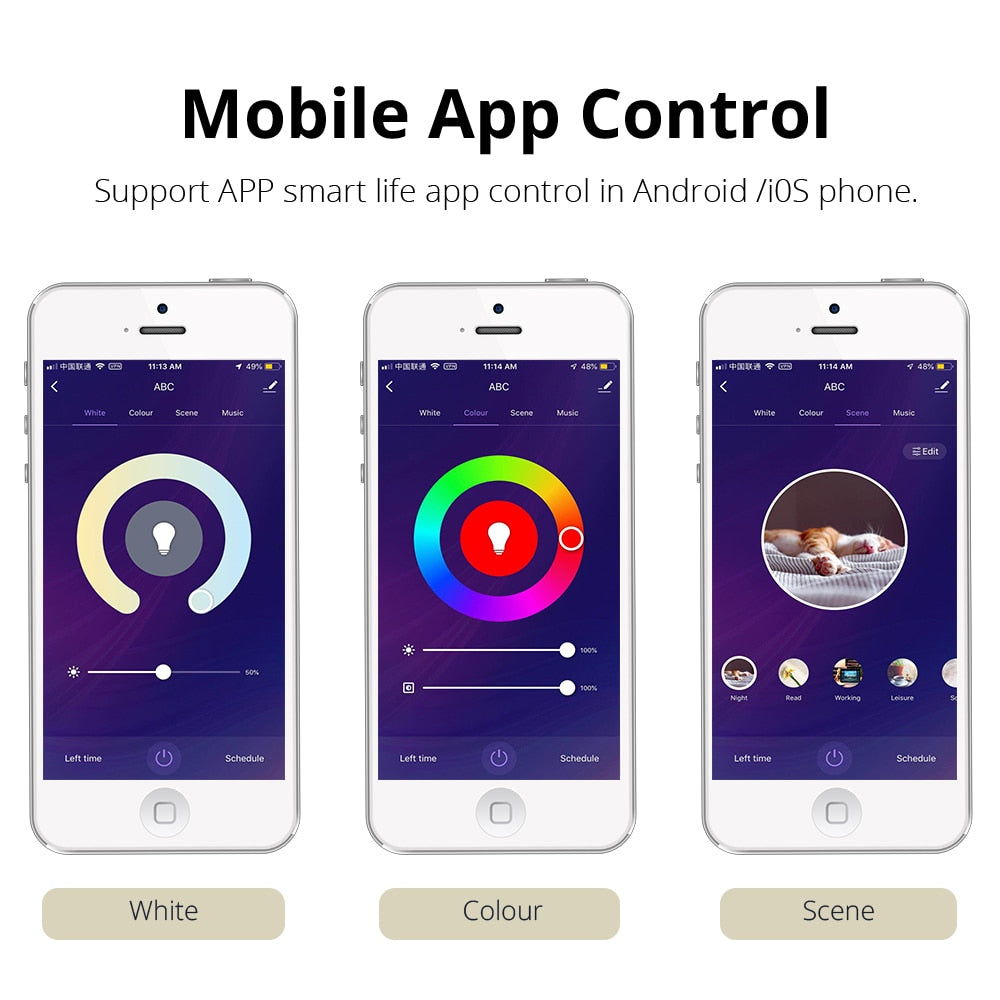 Benexmart Apple Homekit Smart LED Downlight 2.5 3.5 4 6 Inch Round Ceiling Lamp RGBCW Dimmable Spotlight Siri Alexa Google Home