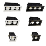 Dimmable COB Led Downlight Light Ceiling Spot Light 10W 20W 30W AC85-265V White/Black Ceiling Recessed Lights Indoor Lighting