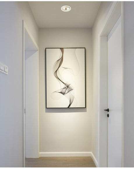 COB Dimmable LED Downlight AC85-265V Ceiling Light 5/9/12W Recessed Spotlight Warm White 3000k Natural White 6000k Indoor Lighting