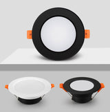 QIUBOSS 10 Pcs LED Downlights Recessed 220V LED Ceiling Lights Kitchen 3W 5W 7W LED Spot Lights 6 Inch Lighting Lamps for Indoor