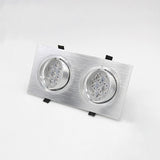 Dimmable Square LED Recessed Downlights COB LED Ceiling Lamp Spot Lights 9W/15W/18W/21W/30W/42W AC85~265V Room Lamps