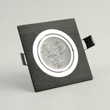 Dimmable Square LED Recessed Downlights COB LED Ceiling Lamp Spot Lights 9W/15W/18W/21W/30W/42W AC85~265V Room Lamps