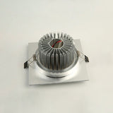 Dimmable Square LED Recessed Downlights COB LED Ceiling Lamp Spot Lights 9W/15W/18W/21W/30W/42W AC85~265V Room Lamps