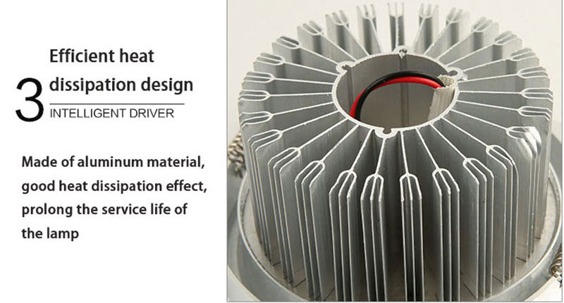 Dimmable Square LED Recessed Downlights COB LED Ceiling Lamp Spot Lights 9W/15W/18W/21W/30W/42W AC85~265V Room Lamps