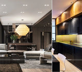 Dimmable Square LED Recessed Downlights COB LED Ceiling Lamp Spot Lights 9W/15W/18W/21W/30W/42W AC85~265V Room Lamps