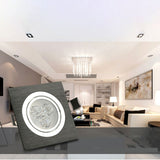 Dimmable Square LED Recessed Downlights COB LED Ceiling Lamp Spot Lights 9W/15W/18W/21W/30W/42W AC85~265V Room Lamps