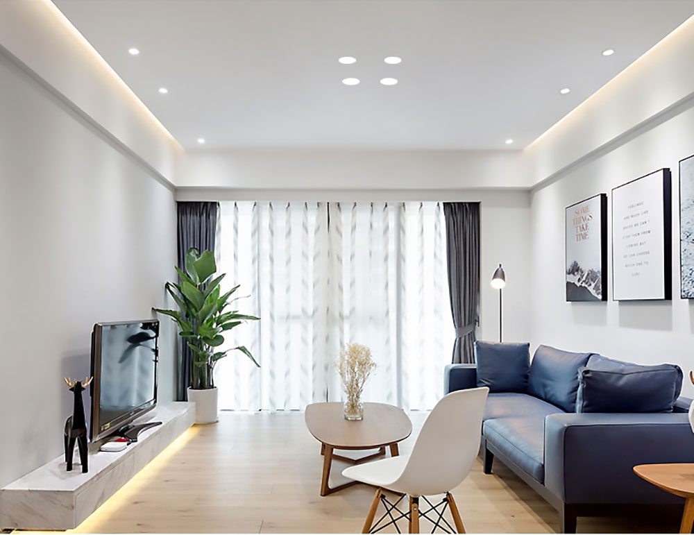 QIUBOSS 10 Pcs LED Downlights Recessed 220V LED Ceiling Lights Kitchen 3W 5W 7W LED Spot Lights 6 Inch Lighting Lamps for Indoor