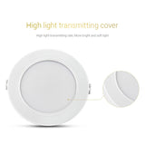 Miboxer FUT061 9W RGB+CCT LED Downlight Dimmable AC220V Recessed Downlight 2700K-6500K Support 2.4GHz Remote/ WiFi APP Control
