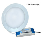 Milight 9W Square 12W LED Downlight Panel Dimmable RGB CCT AC85-265V Round Recessed LED Downlights Indoor Bed Room Lighting