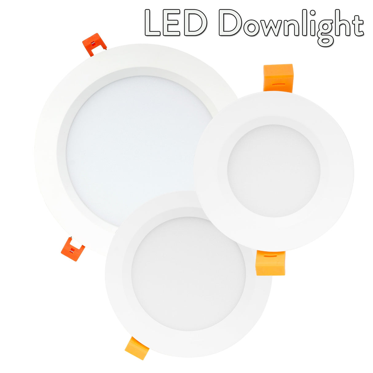 LED Recessed Ceiling Light Fixture Downlight Lamp + Driver Spotlight 6W 8W 12W 15W 27W 40W  Lighting For Home Office Decoration