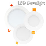 LED Recessed Ceiling Light Fixture Downlight Lamp + Driver Spotlight 6W 8W 12W 15W 27W 40W  Lighting For Home Office Decoration