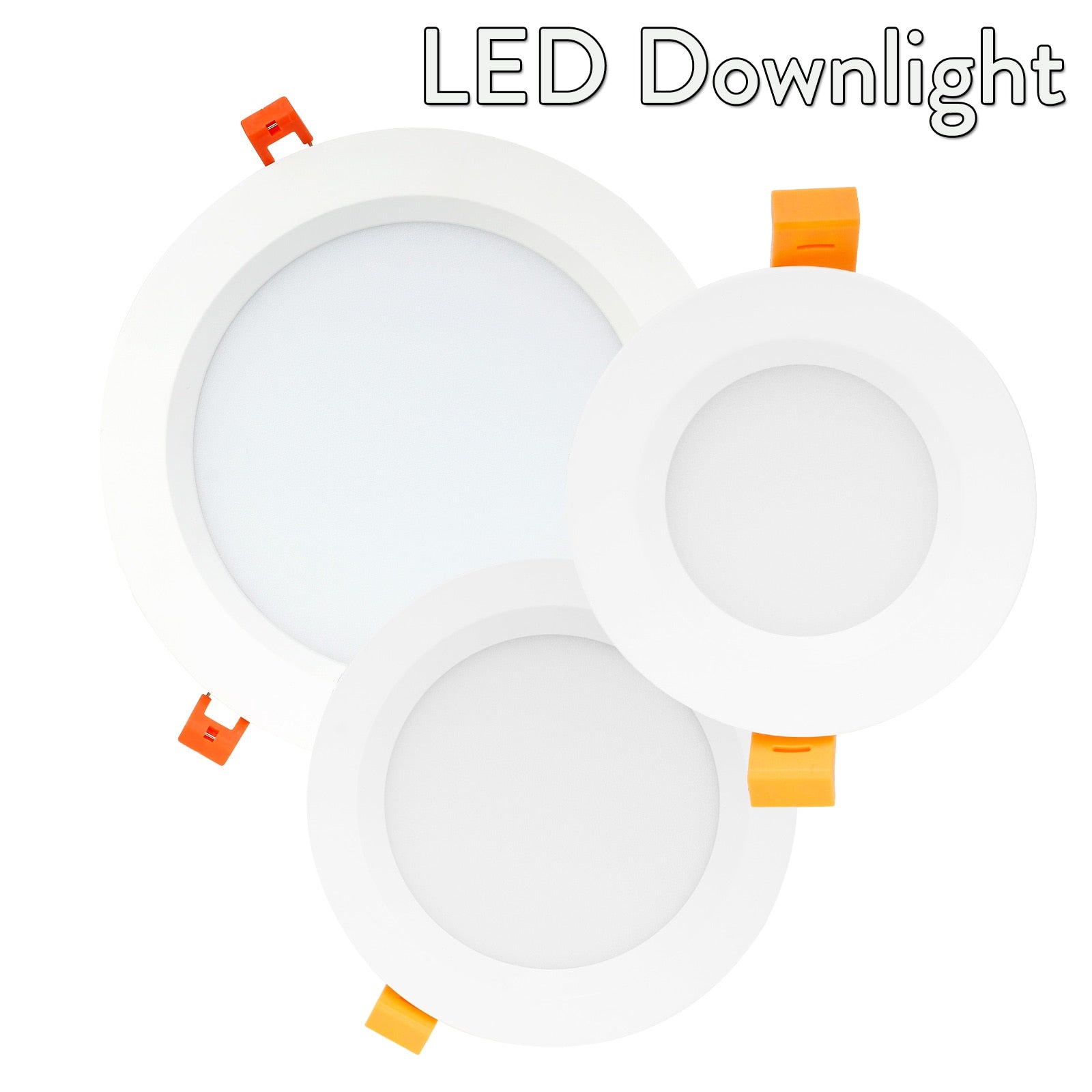 LED Recessed Ceiling Light Fixture Downlight Lamp + Driver Spotlight 6W 8W 12W 15W 27W 40W  Lighting For Home Office Decoration