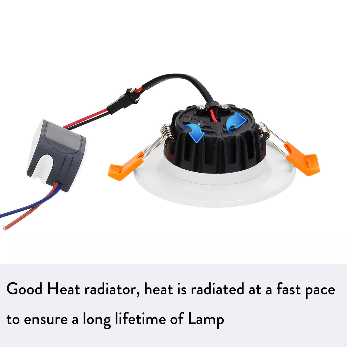 LED Recessed Ceiling Light Fixture Downlight Lamp + Driver Spotlight 6W 8W 12W 15W 27W 40W  Lighting For Home Office Decoration