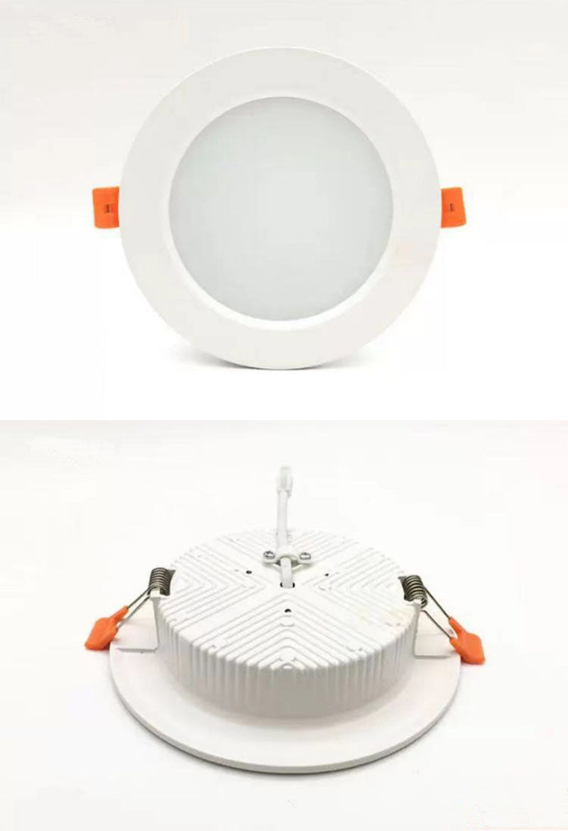 DC 12V LED downlight ceiling light spotlight 3W 7W 9W 12W recessed grille ultra-thin downlight round black white