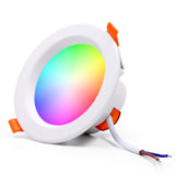 LED Smart Downlight Indoor Light Spotlight WiFi Tuya Bluetooth Control 5W 7W 9W 15W RGB AC 110-220V Ceiling Light Decoration