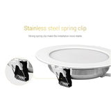 Miboxer FUT061 9W RGB+CCT LED Downlight Dimmable AC220V Recessed Downlight 2700K-6500K Support 2.4HG Remote/ WiFi APP Control