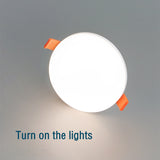 Ultra-thin Recessed Led Ceiling Lights Modern Ceiling Lamps 220V  Bedroom Kitchen Indoor Downlight  9W 18W 24W  36W Panel Light