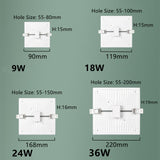 Ultra-thin Recessed Led Ceiling Lights Modern Ceiling Lamps 220V  Bedroom Kitchen Indoor Downlight  9W 18W 24W  36W Panel Light