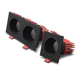 Dimmable Led Downlights 220v 110v Anti Glare Led Ceiling Lamp 30w 24w Square Recessed lamp 15W 7W LED Spot light Cold/warm white