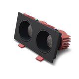 Dimmable Led Downlights 220v 110v Anti Glare Led Ceiling Lamp 30w 24w Square Recessed lamp 15W 7W LED Spot light Cold/warm white