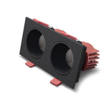 Dimmable Led Downlights 220v 110v Anti Glare Led Ceiling Lamp 30w 24w Square Recessed lamp 15W 7W LED Spot light Cold/warm white