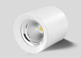 Square Round dimmable COB LED downlight 7W 9W 12W 15W 20W 25W  ceiling spotlight AC85 ~ 265V LED surface light indoor lighting