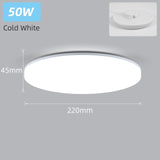 Ultra Thin Led Ceiling Lamp 220V Ceiling Lights 15W 20W 30W 50W Surface Mount Panel Lights Lighting For Living Room Bedroom