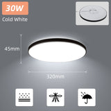 Ultra Thin Led Ceiling Lamp 220V Ceiling Lights 15W 20W 30W 50W Surface Mount Panel Lights Lighting For Living Room Bedroom