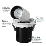 QIUBOSS Recessed LED Downlights 220V for Living Room Dimmable Led Spotlights COB Ceiling Lamps 10W 20W LIghting Light for Indoor