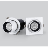 QIUBOSS Recessed LED Downlights 220V for Living Room Dimmable Led Spotlights COB Ceiling Lamps 10W 20W LIghting Light for Indoor