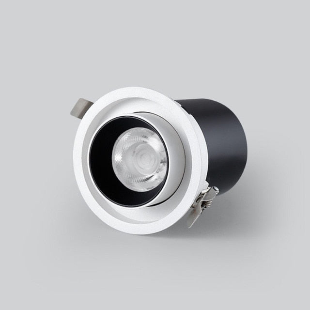 QIUBOSS Recessed LED Downlights 220V for Living Room Dimmable Led Spotlights COB Ceiling Lamps 10W 20W LIghting Light for Indoor