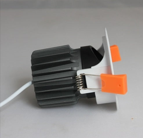 LED Downlight Oval Hole 9W 12W COB LED Recessed Downlight