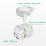7w 10w 15w 20w 30w LED spotlight downlight surface mounted COB ceiling light spotlight clothing store showroom