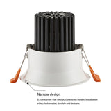 QIUBOSS Dimmable LED Downlights 220V for Living Room Recessed LED Spotlights 7W 15W COB Ceiling Lights Lamp for Bedroom Kitchen