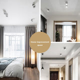 360 Degree Rotatable 90 Degree Folding Surface Mounted Downlight Dimmable 7W 10W 12W 15W Angle Adjust Ceiling Light Home Bedroom