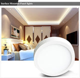 LED Downlights Surface mounted Round/Square panel light 9W 15W 25W 30W Downlight for Kitchen/Foyer/Balcony/Bathroom/Bedroom