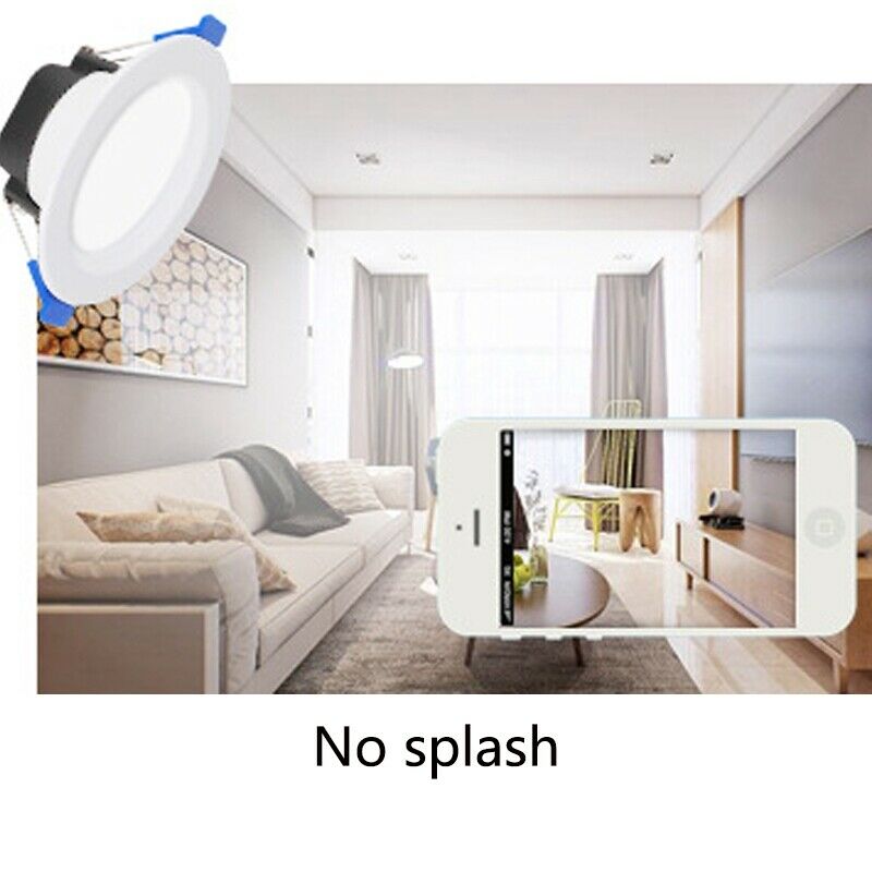 85-265V 7W 3 Color Dimmable Round Led Recessed Ceiling Panel Light Led Down Light Downlight Fixture Lamp Ceiling Lamp