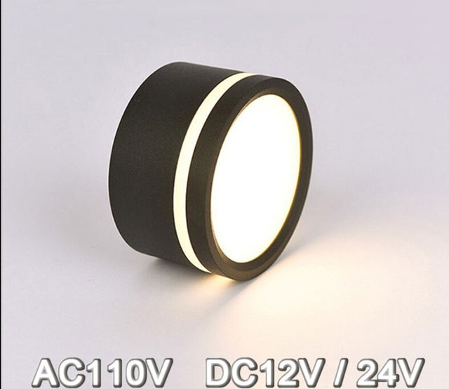 Surface Mounted Downlight 110V 12V 24V 12W 15W 5W 7W 9W Side Guide Lamp for Ceiling Spot lights 220V Ceiling Fixtures Lighting