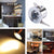 High quality LED downlight 1W 3W 10PCS LED light AC85-265V LED Bulb lamp Warm white / White